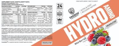SWEDISH Supplements Hydro Amino Peptide [775 грама, 24 Дози]