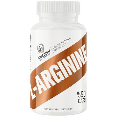 SWEDISH Supplements L-Arginine 500 mg [90 капсули]