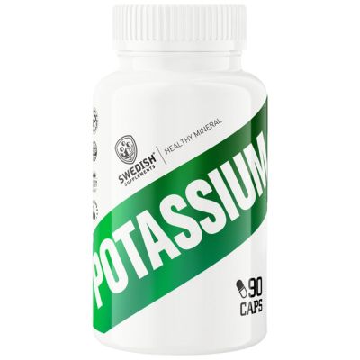 SWEDISH Supplements Potassium Citrate 166 mg [90 капсули, 30 Дози]