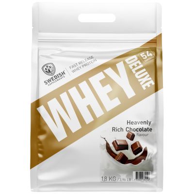 SWEDISH Supplements Whey Protein Deluxe [1800 грама, 54 Дози]