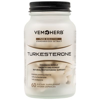 VemoHerb Turkesterone [60 капсули, 30 Дози]
