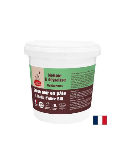 Черна сапунена паста със зехтин – Универсално почистване за дома, 1 kg