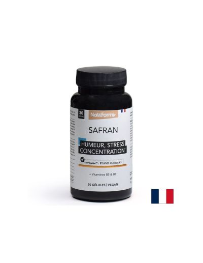 Шафран 30 mg + Витамин B5 и B6 – Емоционален баланс и спокойствие, 30 капсули