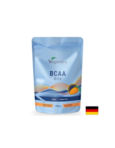 BCAA 2:1:1 – Мускулно възстановяване и издръжливост при тренировки, 10 g, 450 g прах (56 дози)