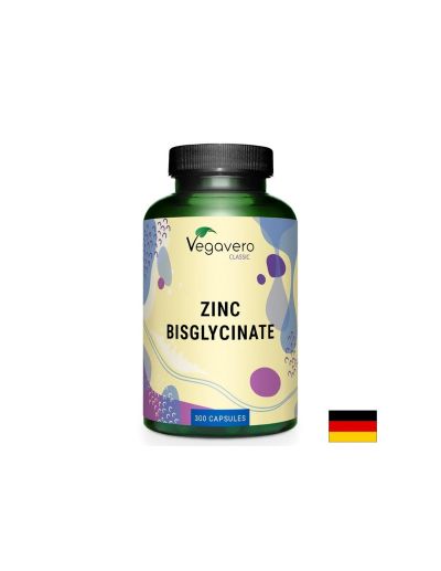 Цинк бисглицинат – Имунитет и хормонален баланс, 12.5 mg, 300 капсули