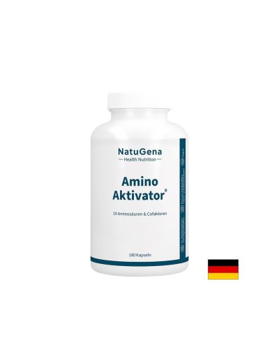 Amino Aktivator (19 аминокиселини) – Мускулно възстановяване и поддържане на мускулната маса, 180 капсули