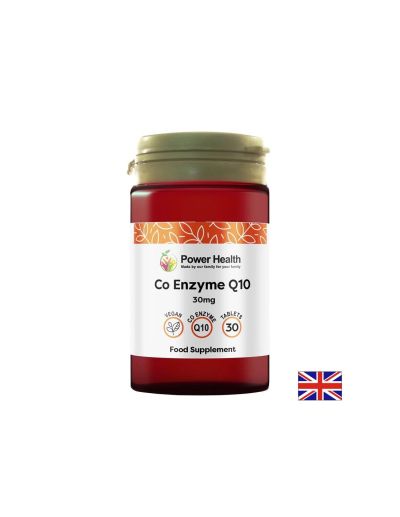 Коензим Q10 – Енергия за сърцето и клетките, 30 mg, 30 таблетки