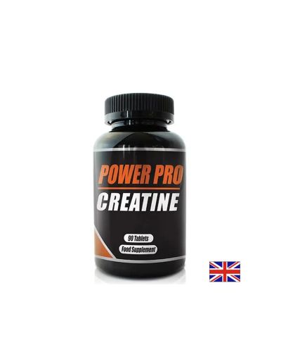 Power Pro Creatine (Креатин монохидрат) – Сила, експлозивност и мускулна издръжливост, 1000 mg, 90 таблетки