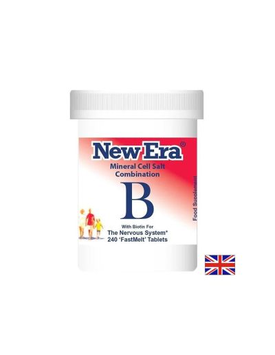 Combination B – Калциев фосфат + Калиев фосфат + Биотин - При стрес и нервно напрежение, 240 бързоразтворими таблетки