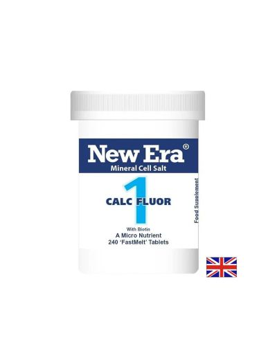 Минерална сол №1 Калциев флуорид с Биотин – Здрав зъбен емайл и грижа за устната кухина, 240 бързоразтворими таблетки