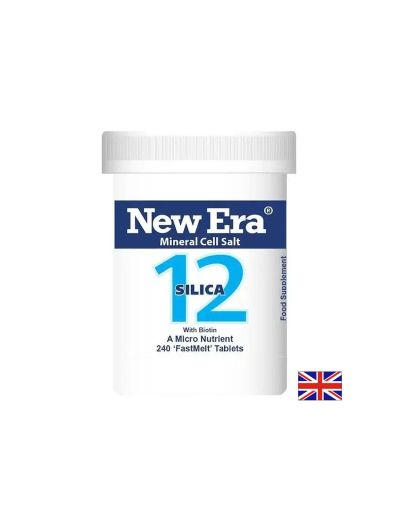 Минерална сол №12 Силиций с Биотин – Здрава коса и еластична кожа, 240 бързоразтворими таблетки