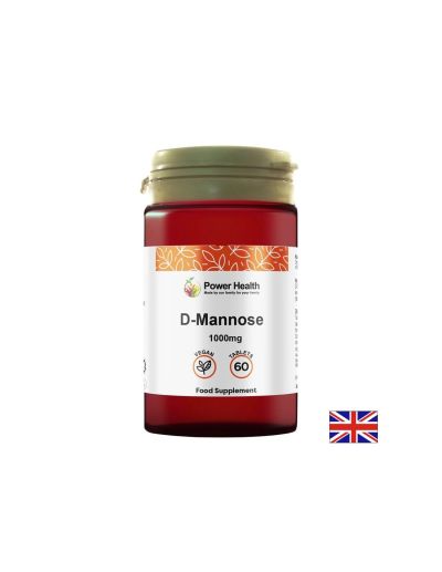 D-Маноза – При цистит и дискомфорт в пикочните пътища, 1000 mg, 60 таблетки