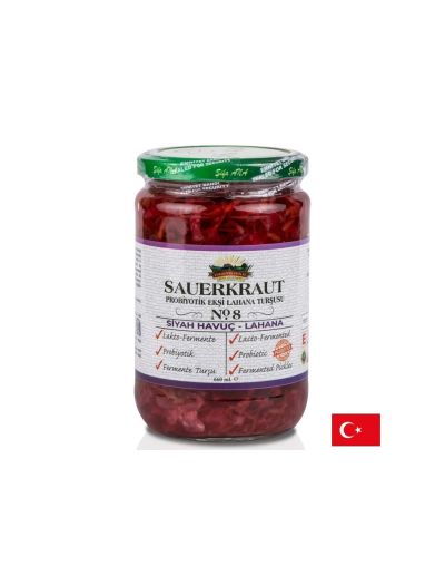 Туршия от кисело зеле и ряпа – С пробиотици за добро храносмилане, 660 ml