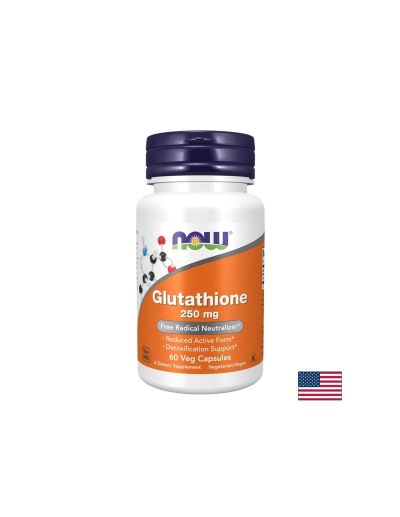 Глутатион 250 mg, Glutathione, 60 капсули