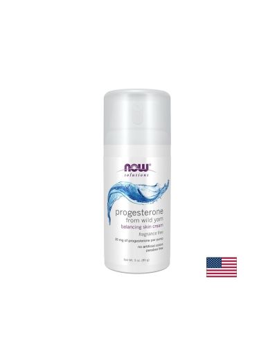 Крем с прогестерон от див ям – Хормонален баланс при жени, 20 mg, 65 дози, 85 g