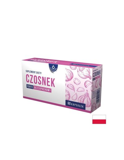 Чесън (без мирис) Имунитет и сърдечно-съдова подкрепа 100 mg, 60 капсули