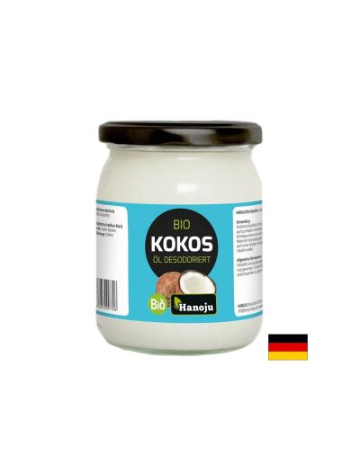 Кокосово масло (дезодорирано) – Неутрален вкус и висока термична стабилност, 500 ml