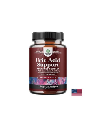 Uric Acid Support – Нормални нива на пикочна киселина и бъбречна подкрепа, 60 капсули