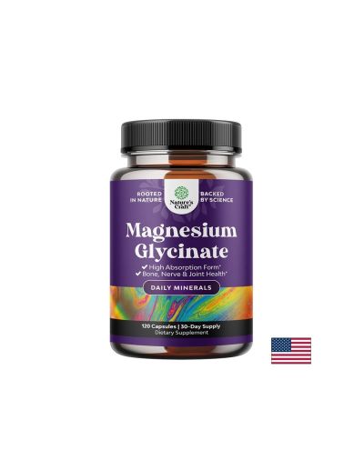 Магнезий (бисглицинат) – Мускули, нервна система и сън, 125 mg, 120 капсули