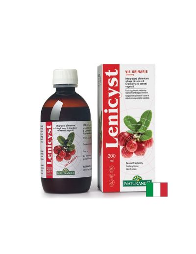 Формула за уринарен комфорт с Червена боровинка 4000 mg и Мечо грозде 400 mg, Lenicys, 200 ml