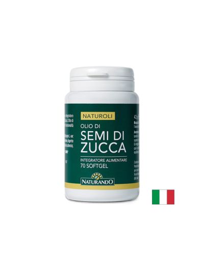 Масло от тиквени семки 500 mg + Витамин Е 10 mg – Подкрепа на пикочния мехур и простатата, 70 софтгел капсули