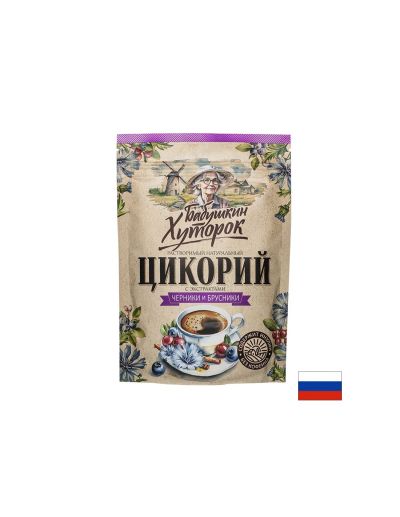 Разтворимо кафе от цикория с черна и червена боровинка, 100 g прах