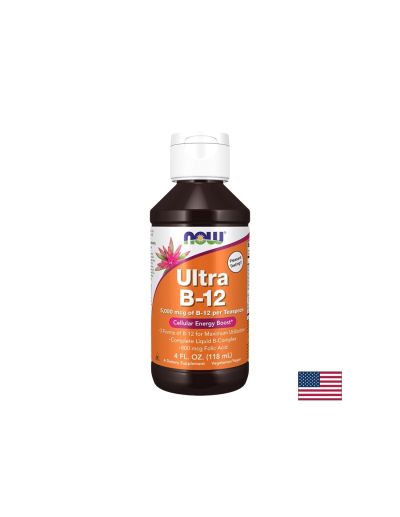 Ultra B-12 – Енергия и подкрепа за нервната система, 118 ml, 48 дози