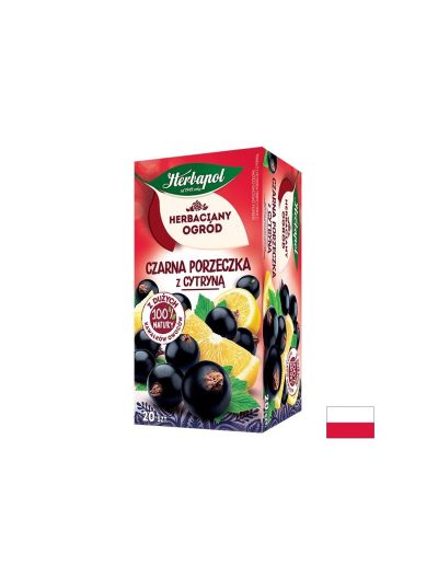 Чай Касис и Лимон, 20 филтърни пакетчета