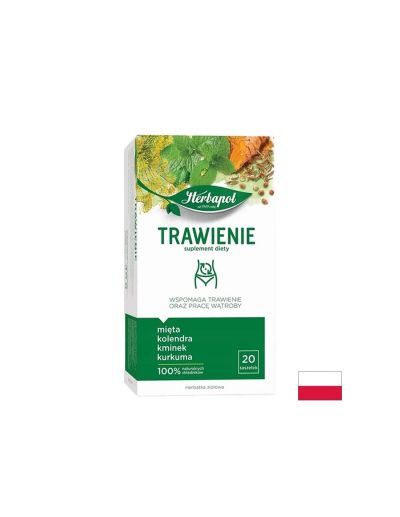 Чай за храносмилане – Билков чай с мента, кориандър и куркума, 20 сашета