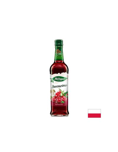 Сироп Червена боровинка - За напитки и десерти, 420 ml