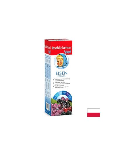 Сироп с желязо и витамини при анемия за деца и възрастни – Eisen Formel, 450 ml