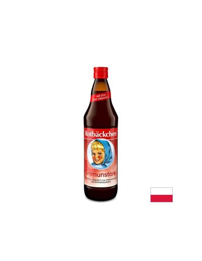 Сироп за силен имунитет с витамин C и черен бъз за деца и възрастни – Immunstark, 750 ml