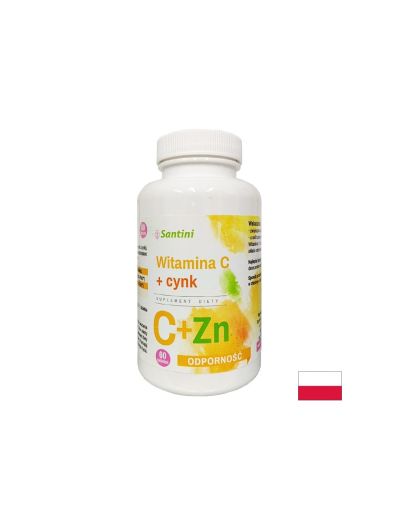 Витамин C 1000 mg + Цинк 10 mg – Силен имунитет и антиоксидантна защита, 60 таблетки