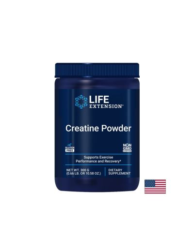 Креатин монохидрат – Сила и мускулна маса, 5000 mg, 300 g прах , 60 дози