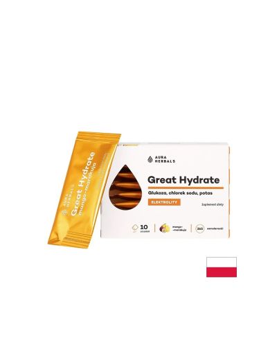Great Hydrate – Електролитен баланс, 10 сашета
