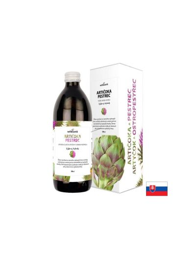 Черен дроб и жлъчка - Сок от Артишок и Бял трън, 500 ml