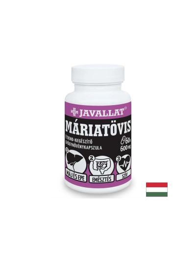 Жлъчка и черен дроб - Бял трън, 600 mg x 60 капсули