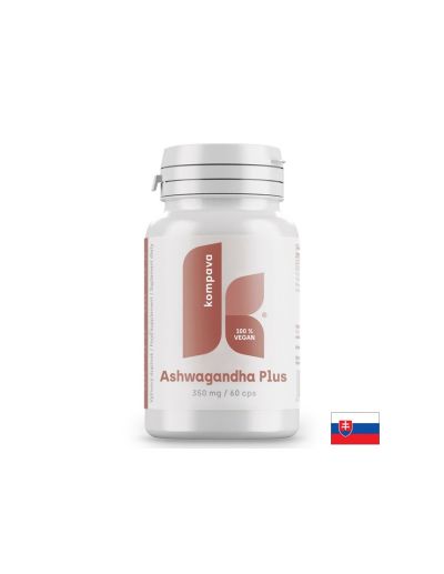 Ашваганда 348 mg + BioPerine® 2 mg – Спокойствие и нервна система, 60 капсули