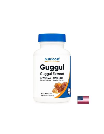 Гугул – Нормален холестерол и липиден баланс, 375 mg, 120 капсули