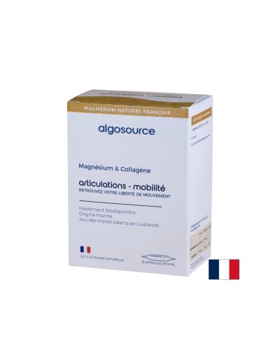 Морски колаген 1000 mg + магнезий 75 mg – За нормални кости и мускулна функция, 15 ампули х 10 ml