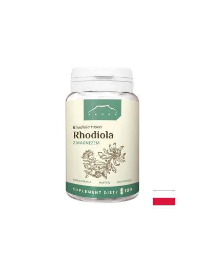 Златен корен 140 mg + магнезий (малат) 61 mg – При стрес, умора и нервно напрежение, 100 капсули