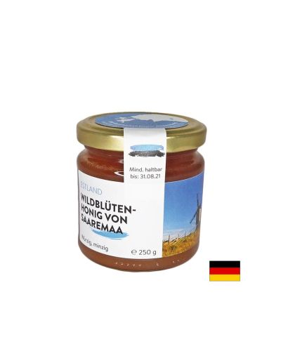 Пчелен цветен мед от диви горски цветя (Саарема, Естония), 250 g