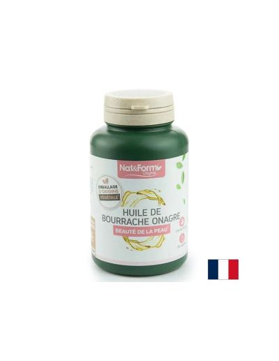 Масло от пореч и вечерна иглика с витамин E - Грижа за кожата, 250 mg + 250 mg, 200 капсули