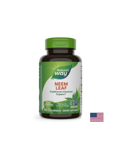 Neem Leaf/ Нийм (лист) 475 mg x 100 капсули Nature’s Way