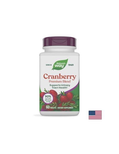 Cranberry/ Червена боровинка 400 mg х 60 таблетки Nature’s Way