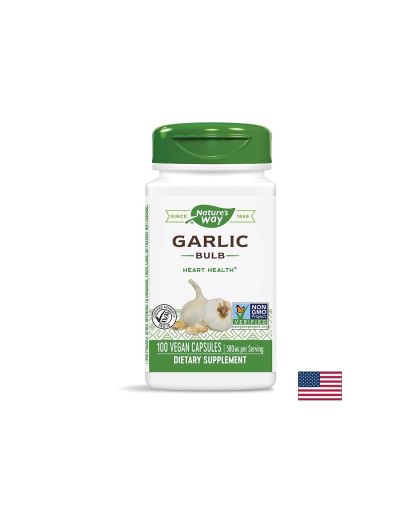 Garlic Bulb/ Чесън (луковица) 580 mg х 100 капсули Nature’s Way