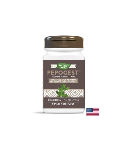 Масло от мента - За стомашен комфорт, 60 софтгел капсули