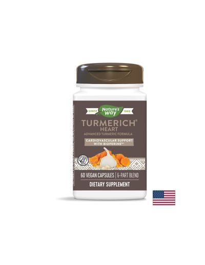 Сърдечно-съдово здраве - Формула с коензим Q10 и билки, 60 капсули