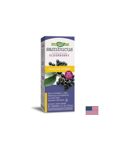 Sambucus Immune Syrup/ Самбукус Immune сироп х 120 ml Nature’s Way