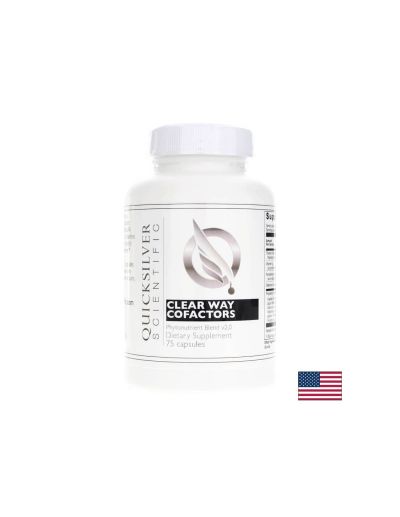 Мощна антиоксидантна формула Clear Way Cofactors® - Антиейджинг, енергия и неврологично здраве, 75 капсули